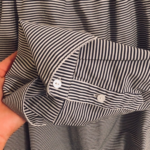 Cremieux Off-The-Shoulder Striped Summer Blouse - Picture 4 of 5